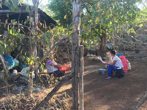 Promocion en la aldea Pebil Pam